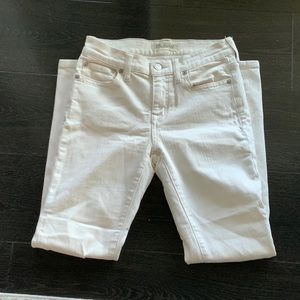 Madewell white jeans